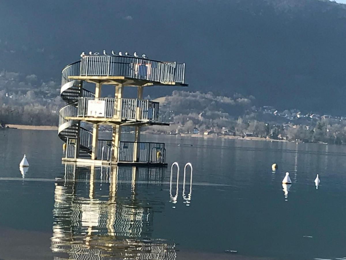סנט-ז'וריו La Maison Du Port, Une Exclusivite Lla Selections By Location Lac Annecy מראה חיצוני תמונה
